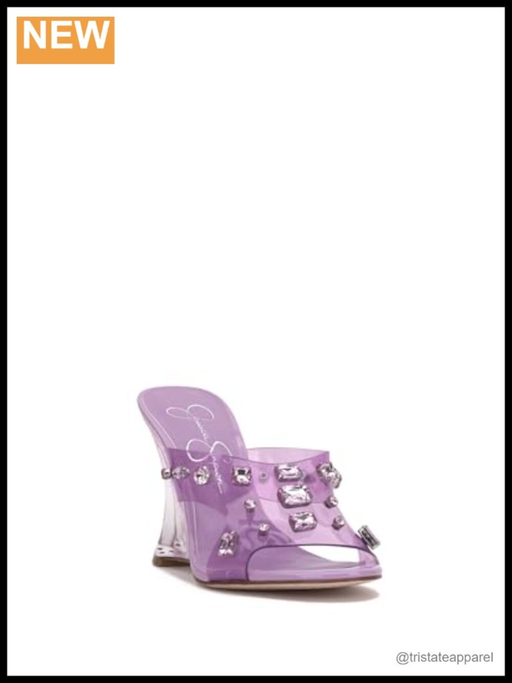 Jessica Simpson Ganisa Wedge Sandal Suede TPU Slip On